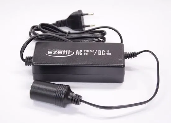 EZetil električni adapter AC/DC 230/12V - odprta embalaža