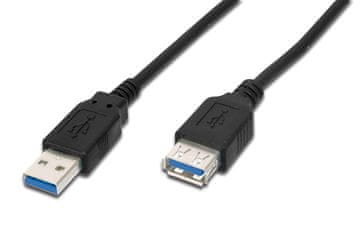 Digitus podaljšek USB 3.0 A - A, 1,8 m