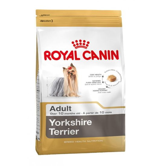 Royal Canin hrana za pse pasme Mini Yorkshire, 7,5 kg + 2,5 kg Zdarma