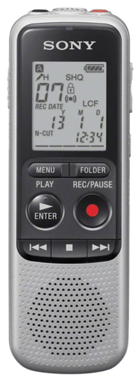 Sony digitalni diktafon ICD-BX140, 4 GB, MP3