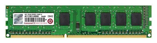 Transcend pomnilnik (RAM) DDR3 4GB PC1600 (JM1600KLH-4G)