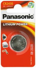 Panasonic baterija CR2430 3V Lithium