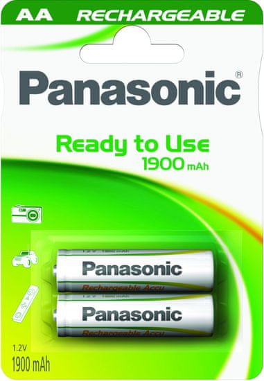 Panasonic polnilna baterija AA HHR-3MVE, 2 kosa