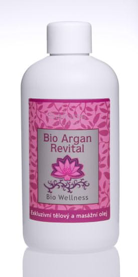 Saloos wellness masažno olje Argan Revital, 250 ml