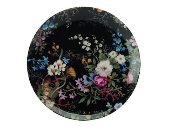 Maxwell & Williams desertni krožnik Midnight Blossom, 20 cm