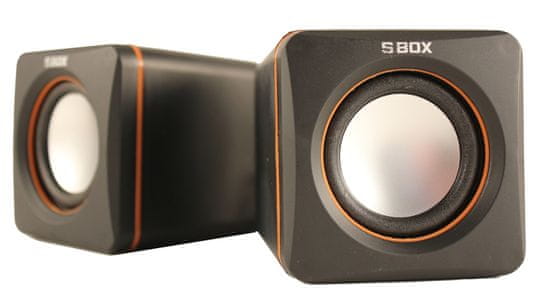 S-box zvočniki SP-02 prenosni črni