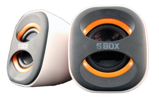 S-box zvočniki E2N prenosni belo/črni
