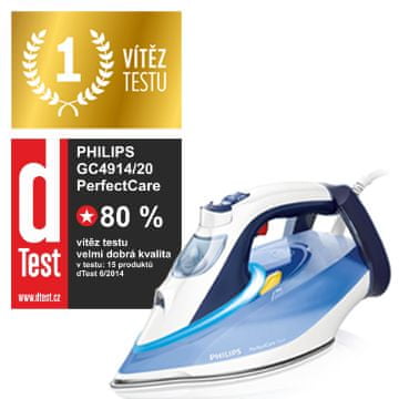 Philips Parni likalnik PerfectCare Azur GC 4914/20