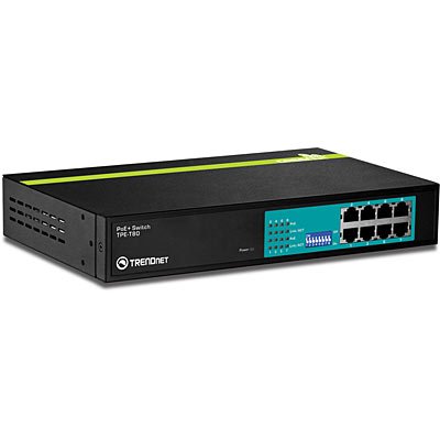 TrendNet PoE Mrežno Stikalo (Switch) TPE-T80 8-port