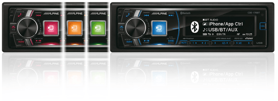 Alpine Avtoradio CDE-178BT