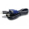 TrendNet KVM kabel TK-CU15 za USB/KVM preklopnik (VGA,miška,tipkovnica)-4,5m