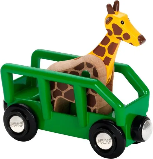Brio Safari - vagon z žirafo