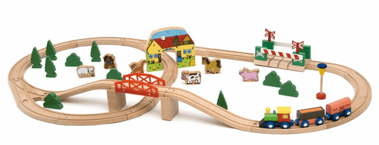 Woody vlak in železniška proga, 45 kosov