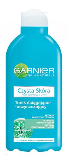 Garnier Skin Naturals Pure Active Losion za čiščenje in ožanje por, 200 ml