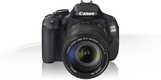 Canon digitalni fotoaparat EOS 600D + EF-S 18-55 mm IS f/3,5-5,6