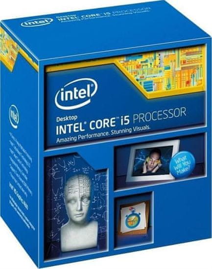 Intel procesor Core i5 4460 BOX, Haswell, 3,4 GHz