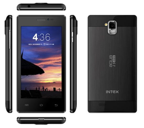 Intexmobile pametni telefon INTEX AQUA i5 MINI črn