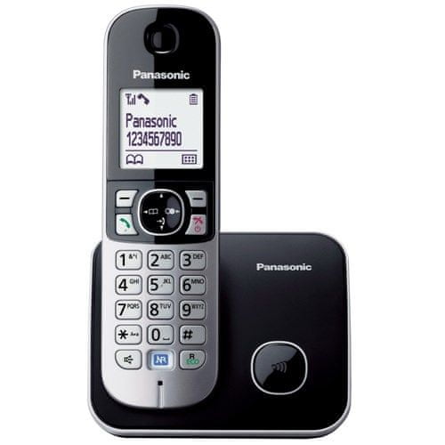 Panasonic brezžični telefon KX-TG6811FXB