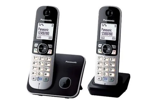 Panasonic brezžični telefon KX-TG6812FXB