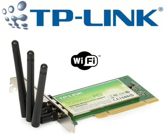 TP-Link brezžična PCI mrežna kartica TP-Link TL-WN951N