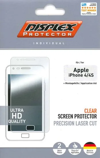 DISPLEX High-Tech-Zaščitna folija APPLE iPhone 4/4S