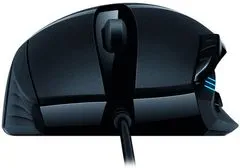 Logitech G402 Hyperion Fury gaming miška, črna (910-004067)
