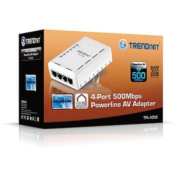 TrendNet mrežni powerline adapter TPL-405E 500 Mbps