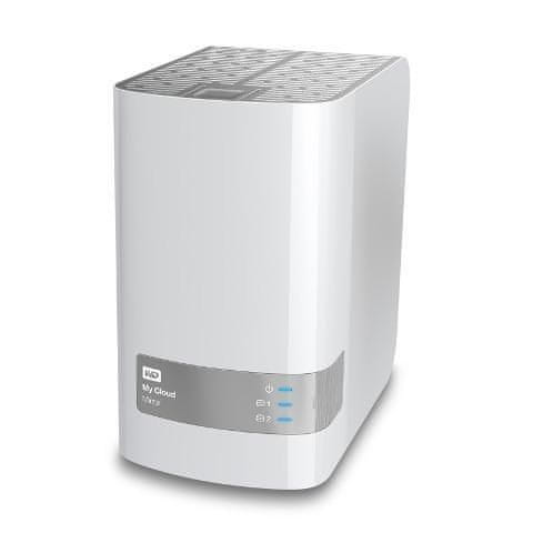 Western Digital zunanji mrežni disk 4TB MyCloud™Mirror™ (WDBZVM0040JWT-EESN)