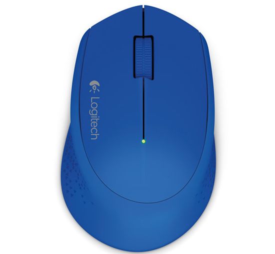 Logitech M280 brezžična miška, modra