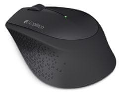 Logitech M280 brezžična miška, črna