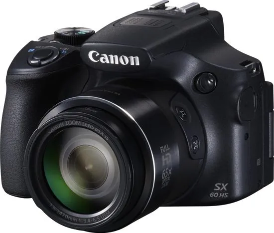 Canon fotoaparat PowerShot SX60 HS, črn