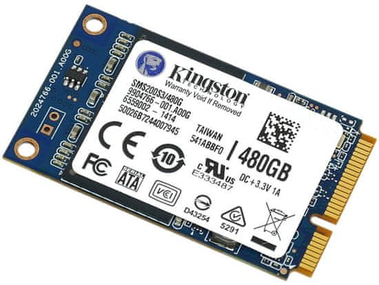 Kingston 1,8 SSD disk 480 GB (SMS200S3/480G)