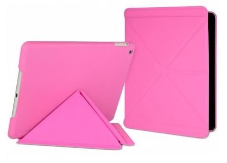 Cygnett zaščitni etui z zložljivim pokrovom PARADOX SLEEK za iPad Air, CY1322CIPSL, roza barve