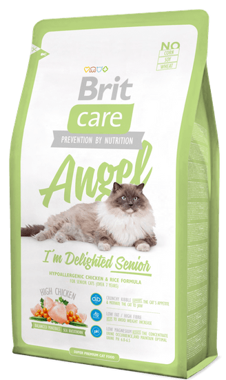Brit Care Cat Angel I´m Delighted Senior hrana za starejše mačke 7 kg