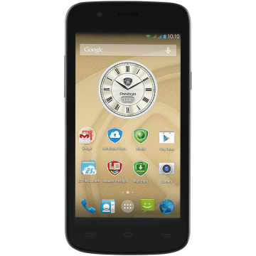 Prestigio GSM telefon MultiPhone 5504 DUO, jeklen