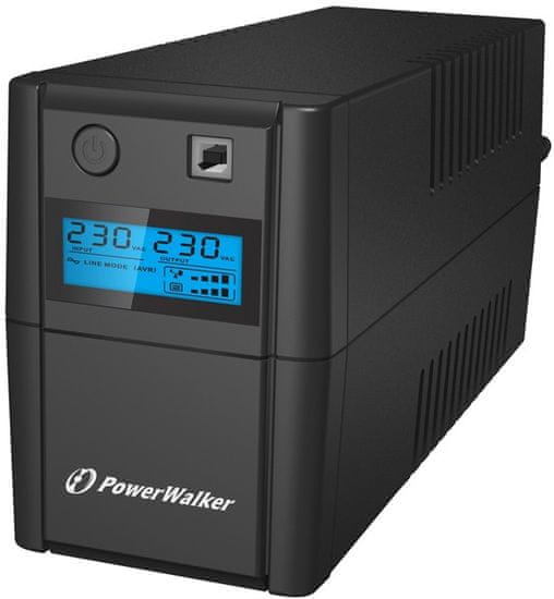 PowerWalker UPS brezprekinitveno napajanje LCD (VI 650SE)