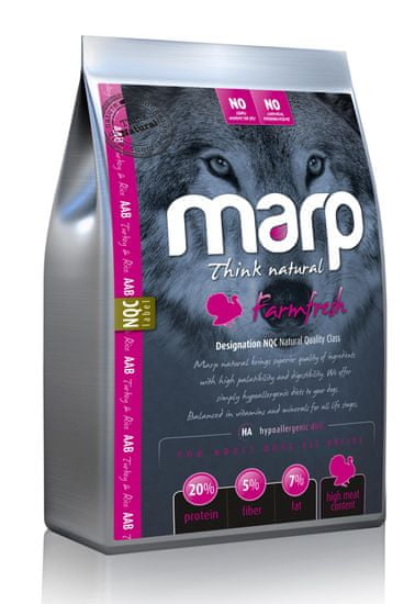 Marp Natural Farmfresh hrana za pse, puran, 12 kg - Odprta embalaža