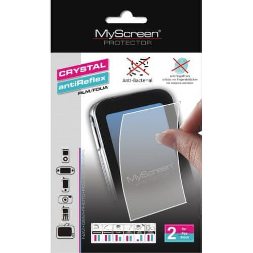 MyScreen Protector zaščitna folija Antireflex+Crystal za GSM Samsung Galaxy Core 2, 2 kosa