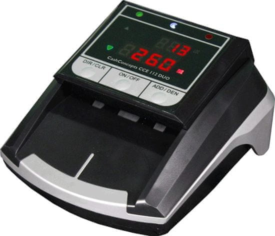 CashConcepts aparat za preverjanje bankovcev CCE 112 DUO
