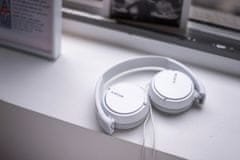 Sony slušalke z mikrofonom MDRZ-X110AP, bele