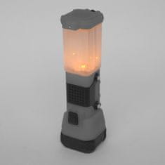 Rexer delovna svetilka RX9303: 3 LED kot lanterna, 1 LED oranžna utripajoča, 6 LED svetilka