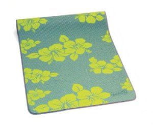Sissel blazina Yoga Mat 'Flower', zelena