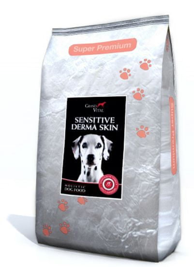 Grand Vital holistična hrana za odrasle pse z občutljivo kožo, 12 kg