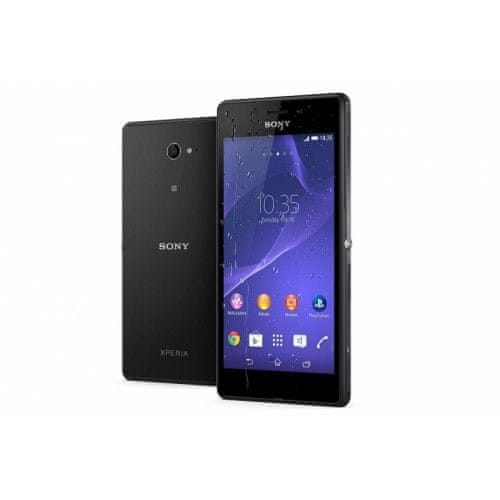 Sony GSM telefon Xperia M2 AQUA, črn