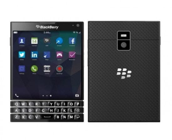 BlackBerry GSM telefon Passport, črn