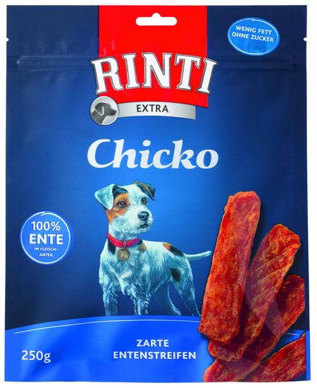 RINTI Chicko Extra prigrizki za pse, raca, 250 g