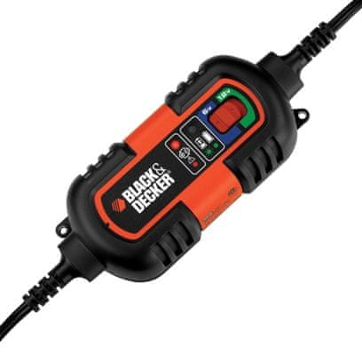 Black+Decker akumulatorski vzdrževalec in polnilec