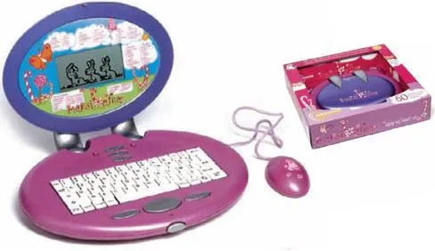 MEHANO računalnik Maxi Afna, modro-roza