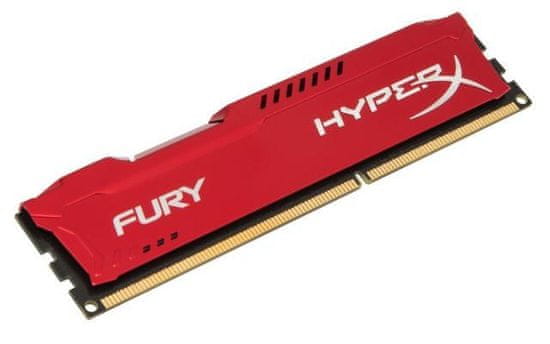 Kingston pomnilniški modul DDR3 HyperX Fury 8GB (HX316C10FR/8), rdeč
