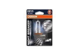 Osram žarnica 12V H11 55W Night Breaker Unlimited + 110% svetlobe